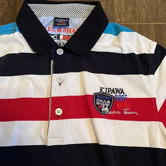Paul & Shark Yatching Striped Polo - Picture 3 of 5